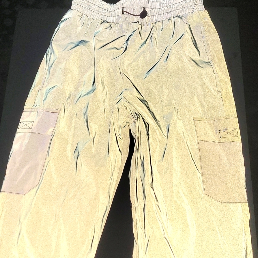 Forever 21 size small reflective joggers